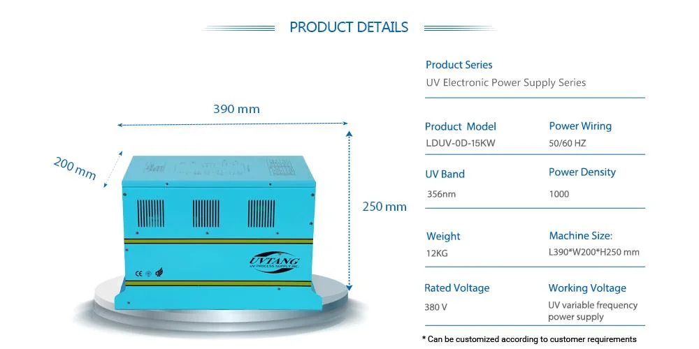 Uvtang Reliable Quality UV Curing Stsyems UV Electronic Power Supply D40-2123 Suitable for Heidelberg Presses